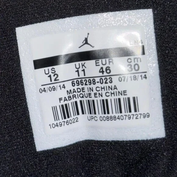 Jordan 13 Reflective Silver Great Condition non-og box sz: 12 - Picture 7 of 10